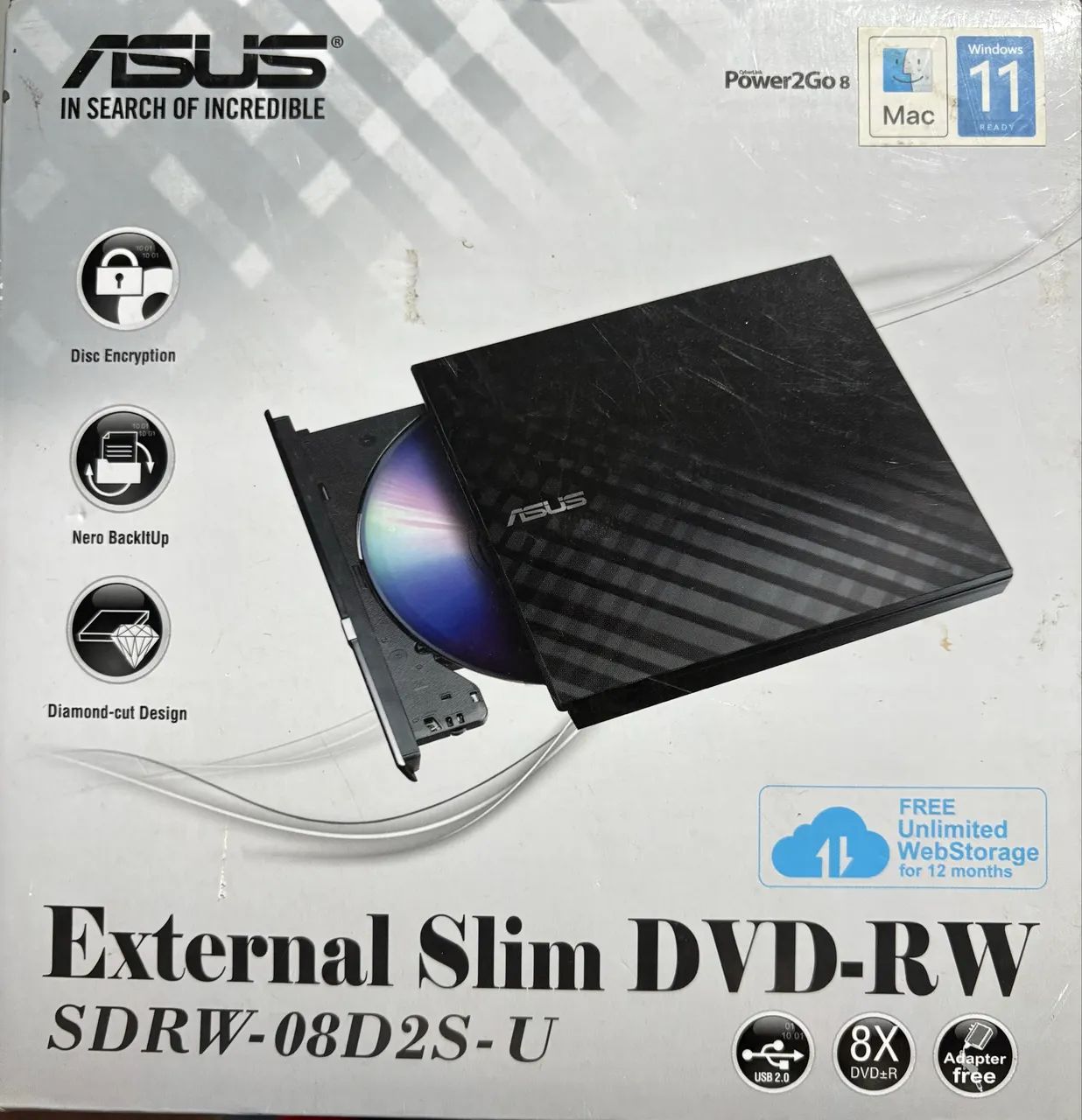 Leitor de CD e DVD Externo  - Foto 5