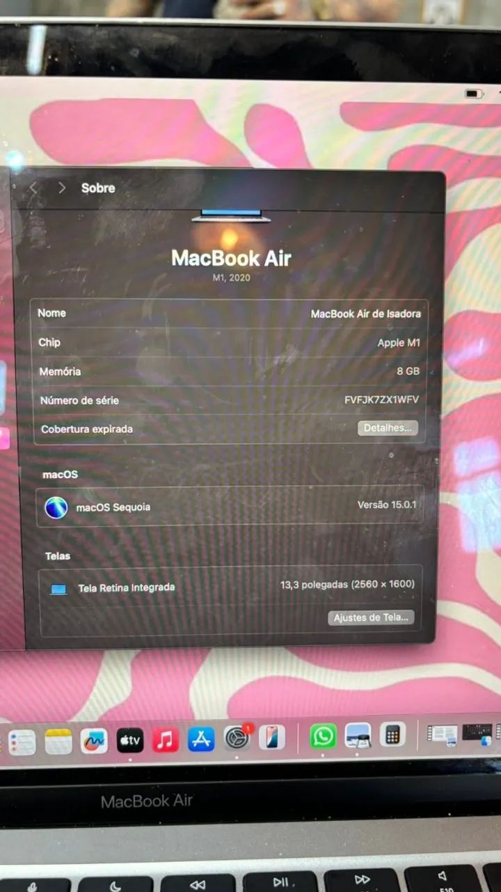 MacBook Air M1 8gb - Foto 2