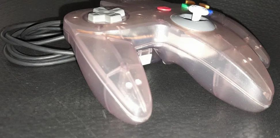 Controle original Nintendo 64 atomic purple - Foto 4