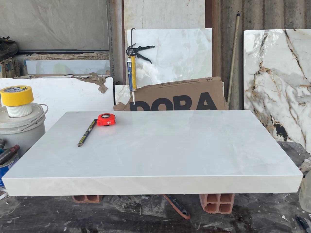 Pia em porcelanato - Foto 3