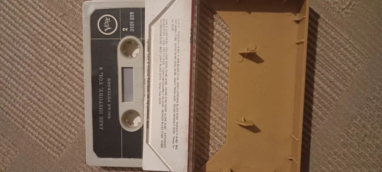 Fita cassete Oscar Peterson Jazz - History - Foto 3