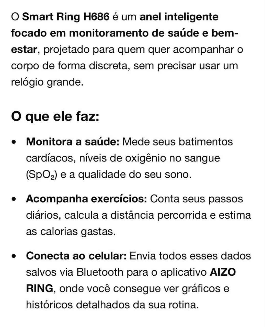 Anel inteligente smart ring - Foto 4