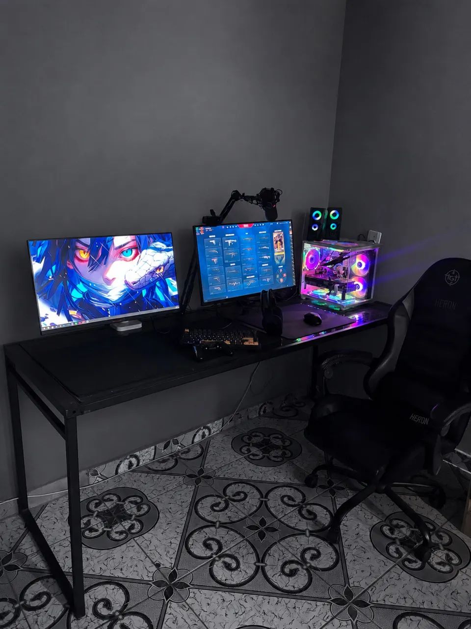 Mesa para pc gamer 