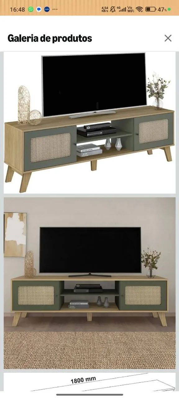 Rack até 75" na caixa novo - Foto 2