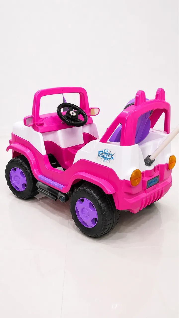 Carrinho de Passeio Rosa - Pedal