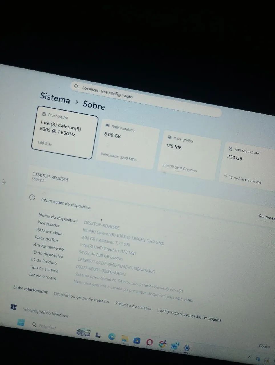 Notebook Samsung 550XDA 8gb - Foto 2