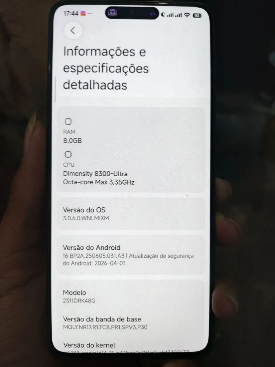 Poco X6 Pro 8/256Gb Leia a Descrição!! - Foto 3