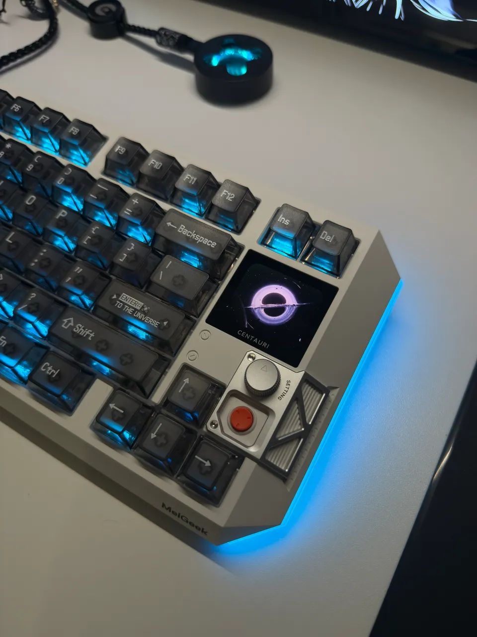 MelGeek Centauri80 - Teclado Magnético com tela OLED - Foto 2