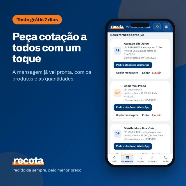 Sistema de Estoque e Cotação p/ Comércio - Teste Grátis - Foto 5
