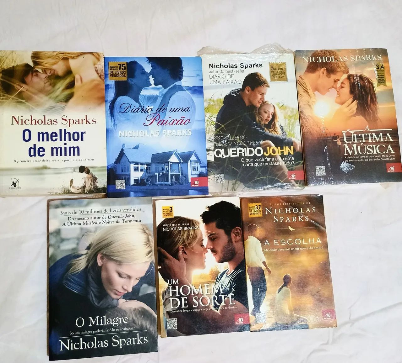 Coleção de livros Nicholas Sparks 