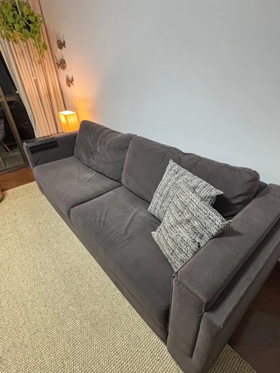 Sofá 3 lugares em ótimo estado  - Foto 5