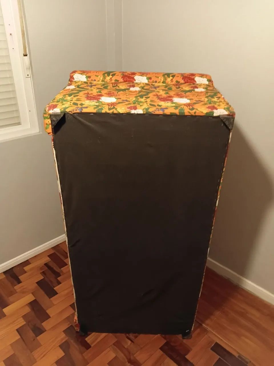 Sofá 2 Lugares Estampado Floral Laranja - Super Confortável e Reforçado - Foto 3