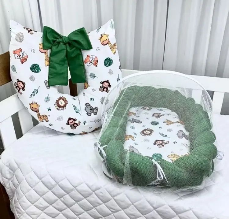 Ninho com almofada amamentação 