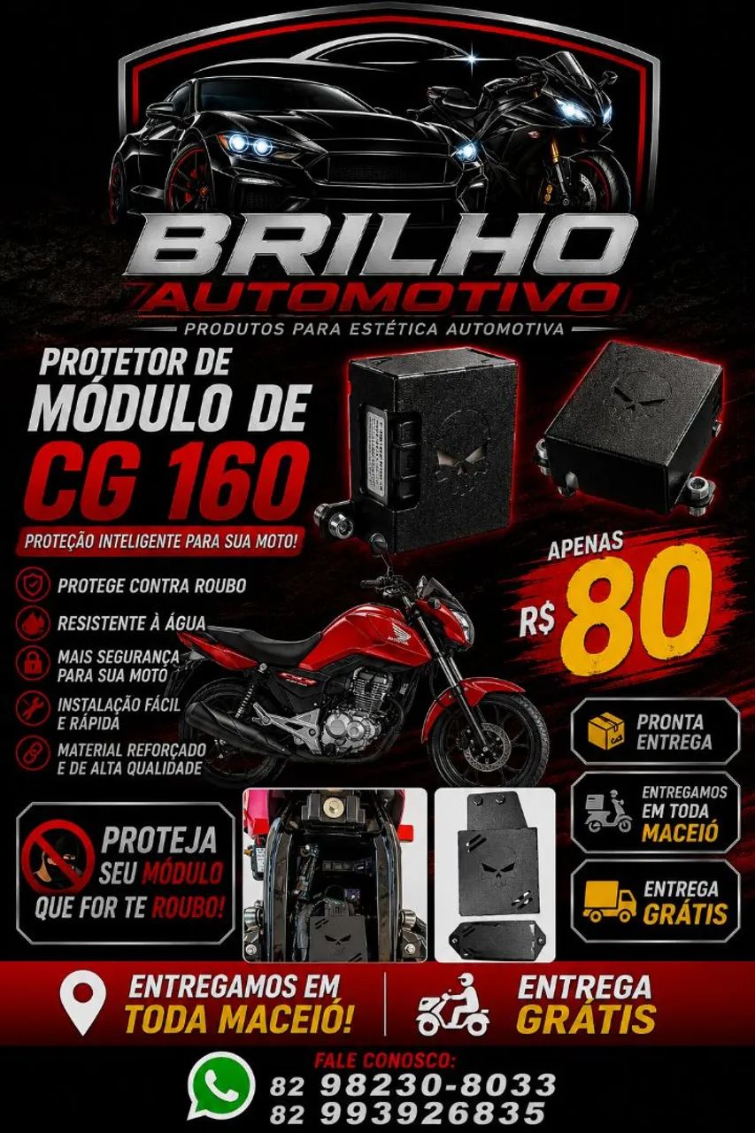 PROTETOR DE MÓDULO PARA CG 160