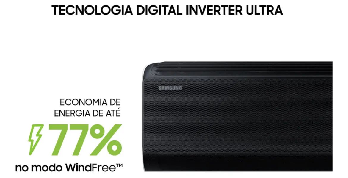 Ar Condicionado Black Samsung  - Foto 2