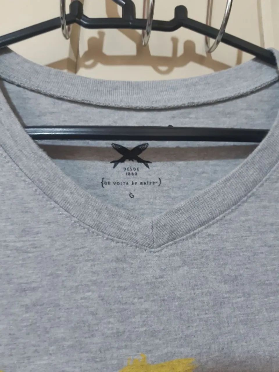 camiseta algodão hering Tam. M - Foto 3