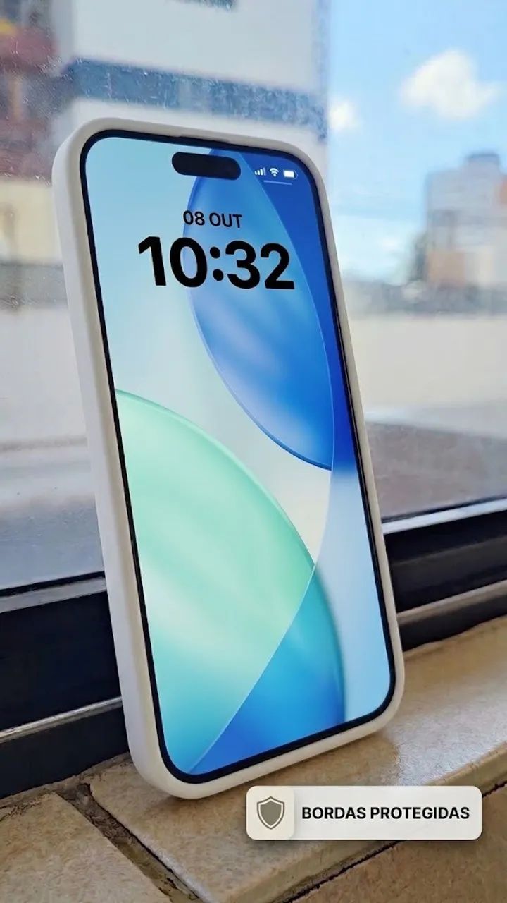 Capinha Para iPhone 14 e 15 COM ENTREGA GRÁTIS Silicone Aveludada Proteção Total Aveludado - Foto 4