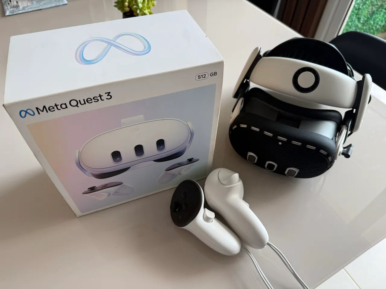 Meta Quest 3 512gb + Bobo VR S3 Pro