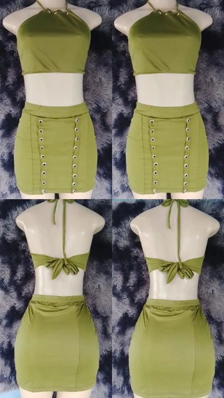 Conjunto de short saia - Foto 2