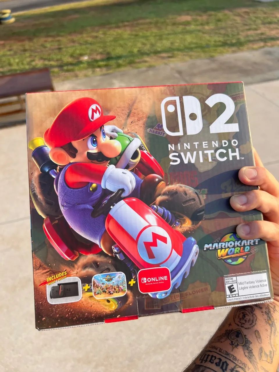 Nintendo Switch 2  Lacrado bundle Mario Kart - Foto 3