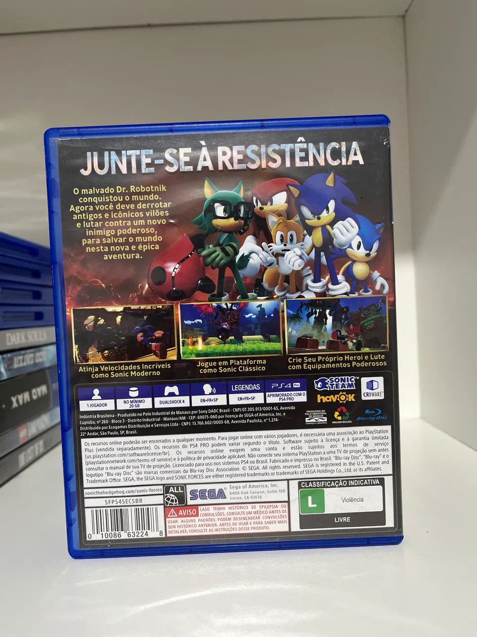 Sonic Forces PS4 - Seminovo  - Foto 2