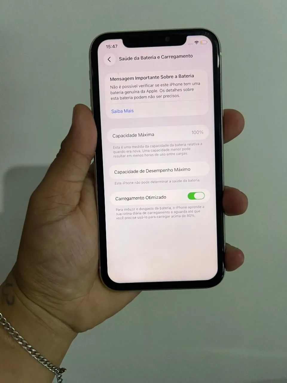 Iphone 11 saude 100% 5g 64 gb  - Foto 5