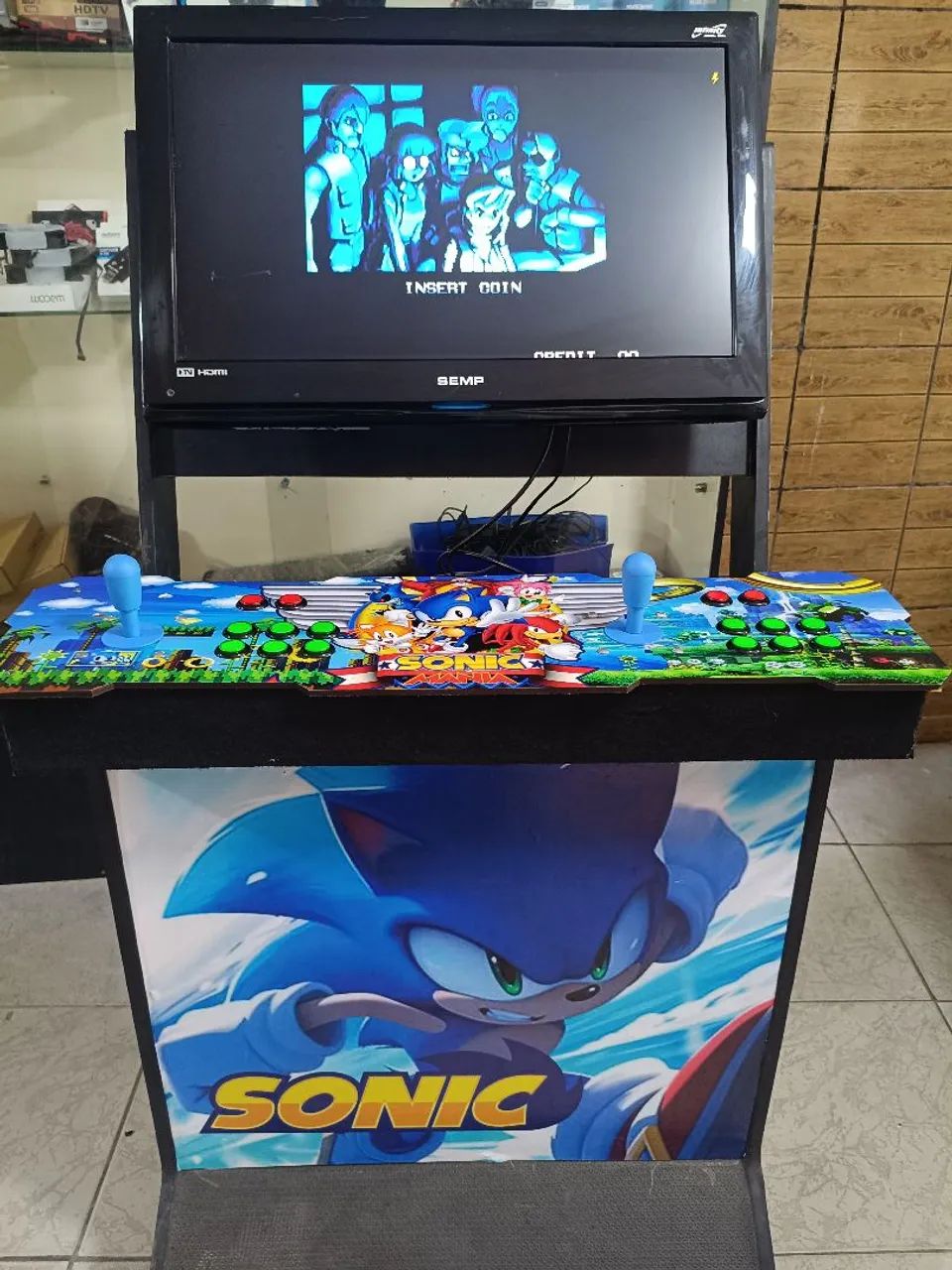 Máquina FLIPERAMA ARCADE SONIC  - Foto 4