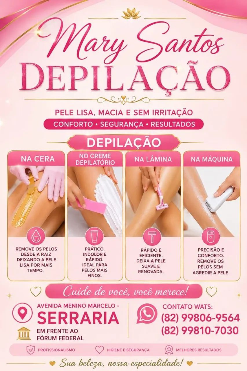 Depilação 