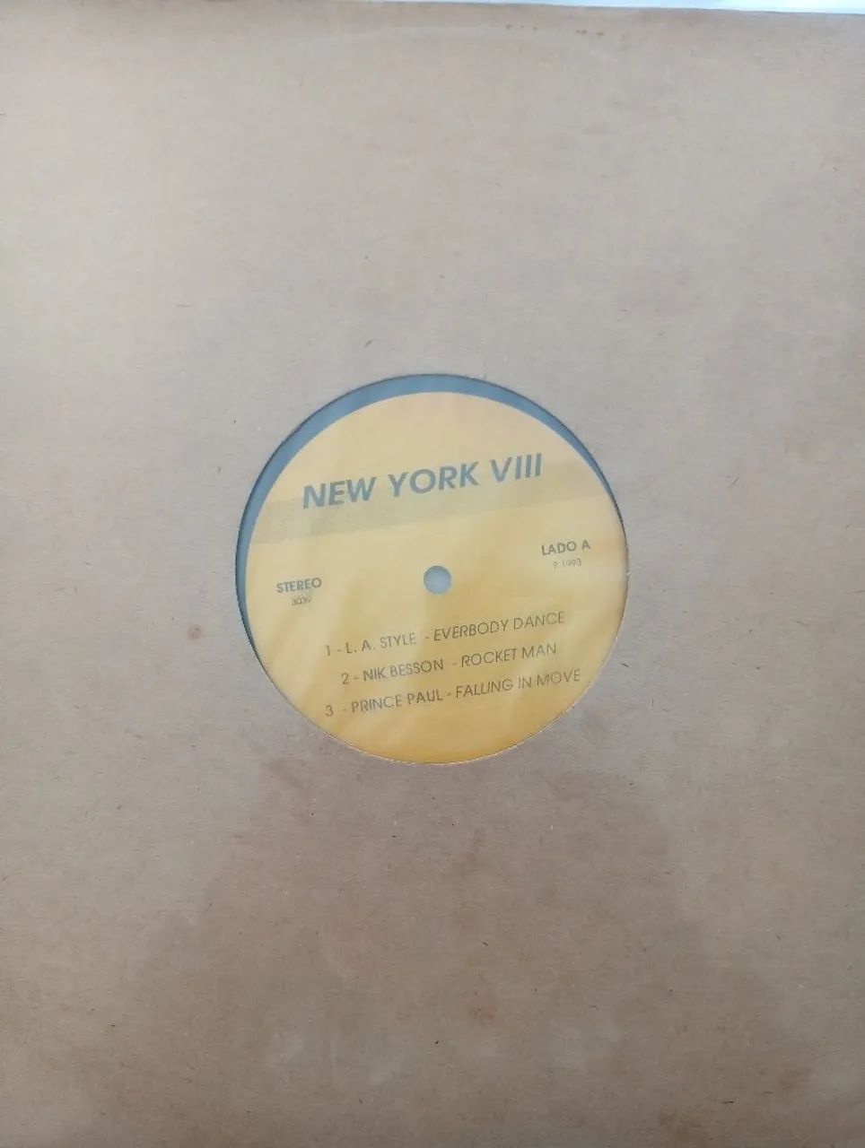 Disco Vinil - New York Vlll