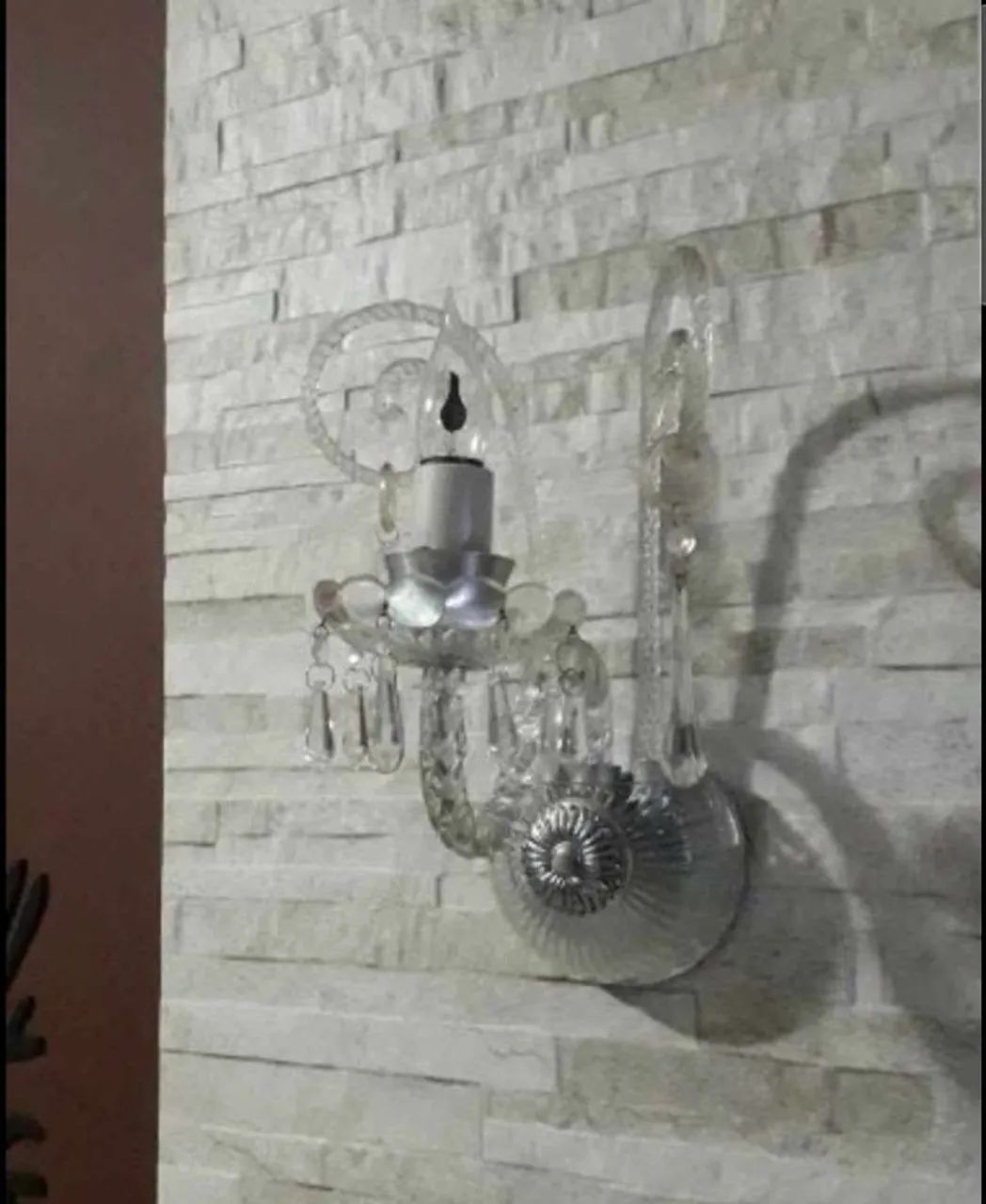 Arandelas em cristal - Foto 4