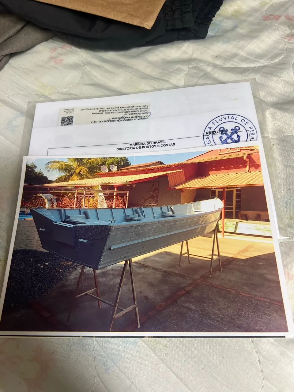 Barco de alumínio 5 metros - Foto 2