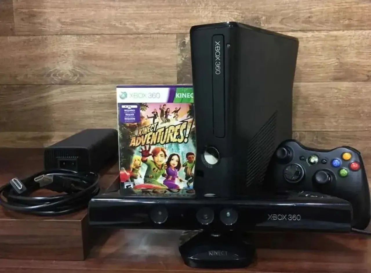 Xbox 360 com Kinect 