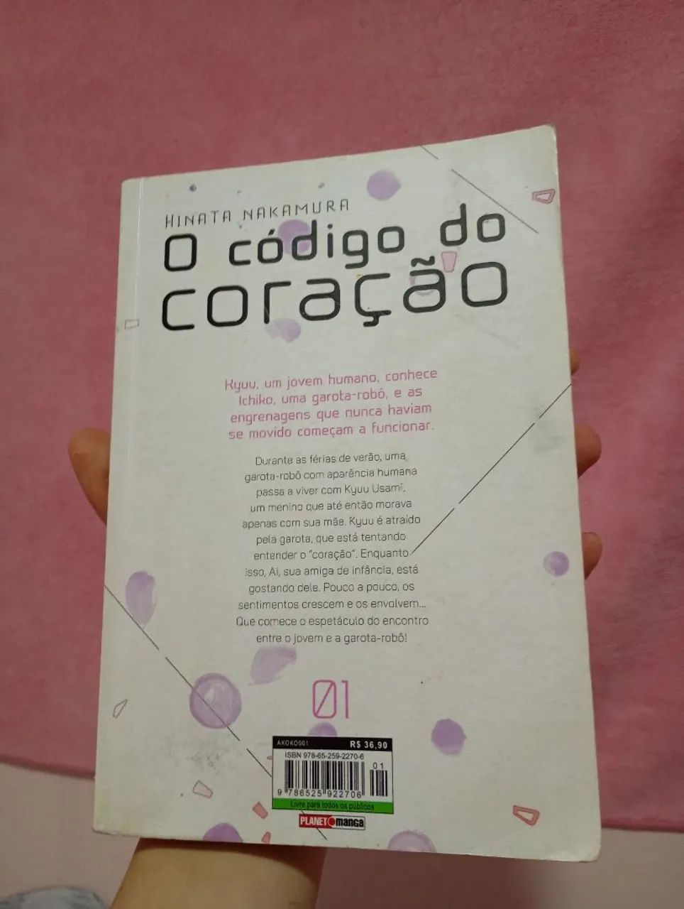 Manga O Código do Coração Volume 1 - Foto 2