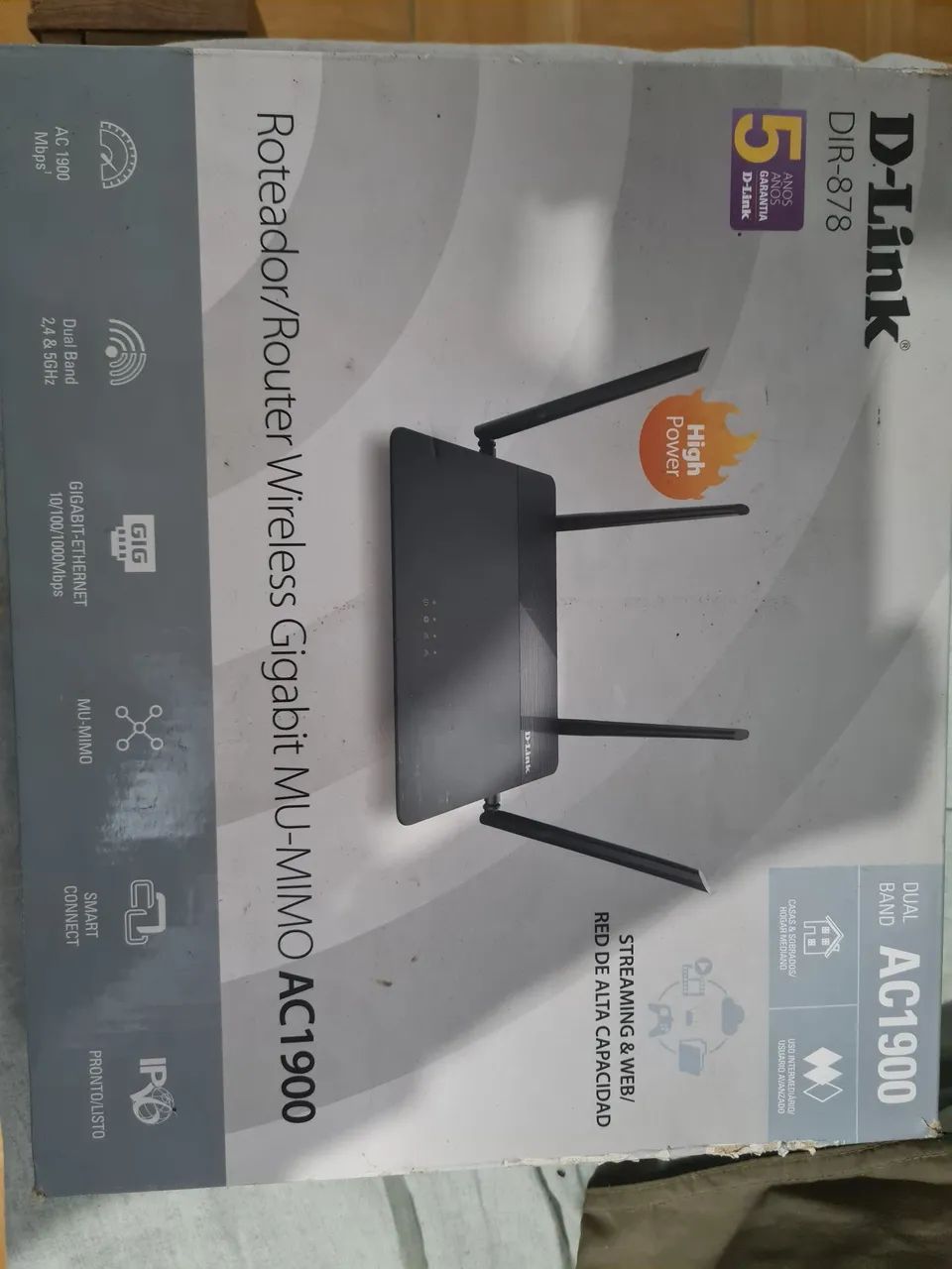 Roteador DLINK DIR 878 GIGABIT