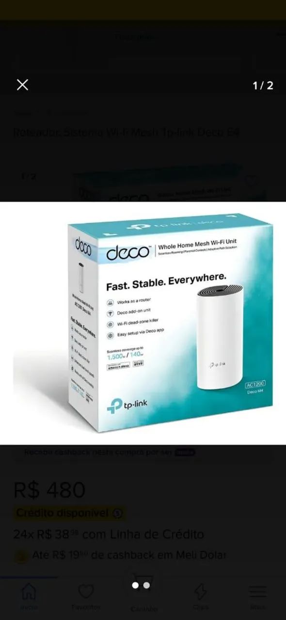 Roteador Deco Tp-Link S7  - Foto 2