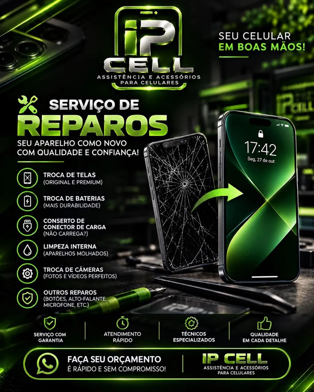 Reparo de celular 