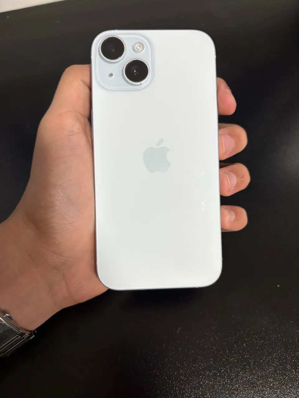 IPHONE 15 AZUL IMPECÁVEL
