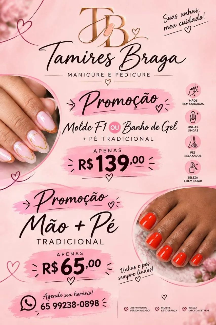 Unhas lindas 
