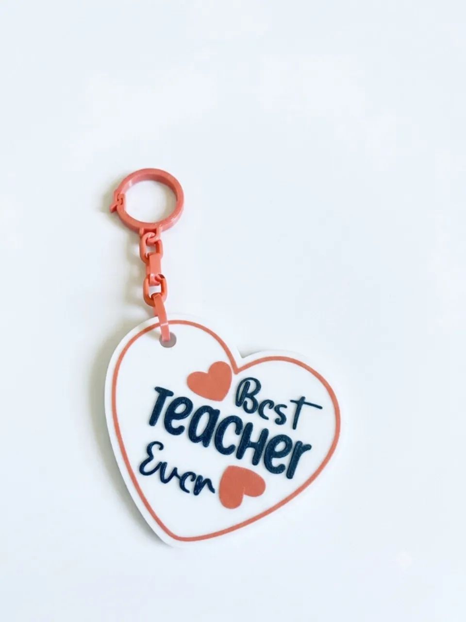 Chaveiro "Best Teacher" - Presente Especial para Professora/Professor