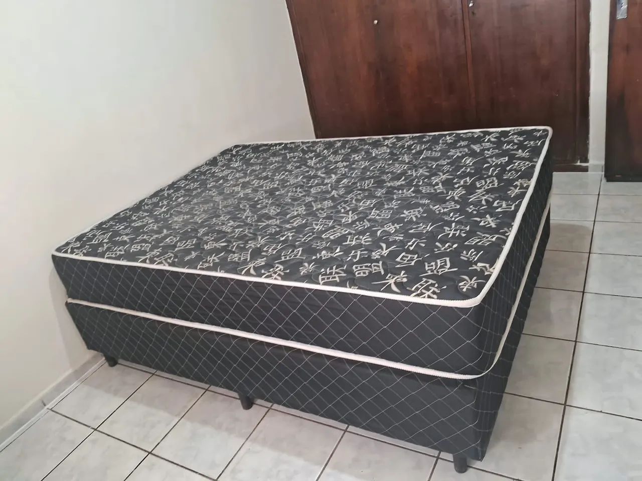 Conjunto BOX + Colchão casal