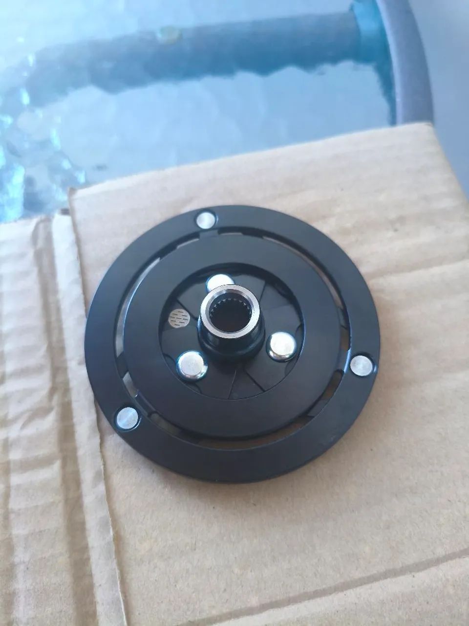 Disco de embreagem do compressor Calsonic para motor fire - Foto 2
