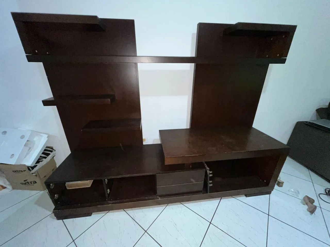 Estante rack madeira maciça  - Foto 3