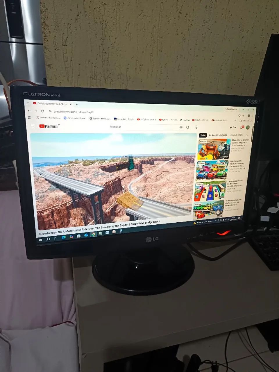 Monitor LG de 20 polegadas  - Foto 3