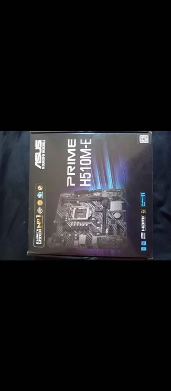 placa-mãe ASUS Prime H510M-E  - Foto 2