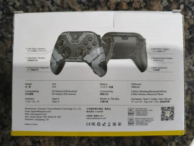 Controle de video game Bluetooth para PC Windows, Nintendo Interruptor, Android/iOS, - Foto 3