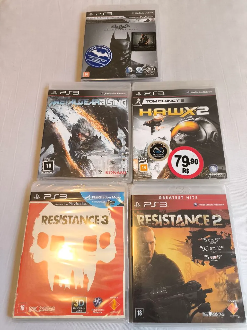 Coletânea de Jogos PS3 - Jogos de Vídeo Game - Bela Vista