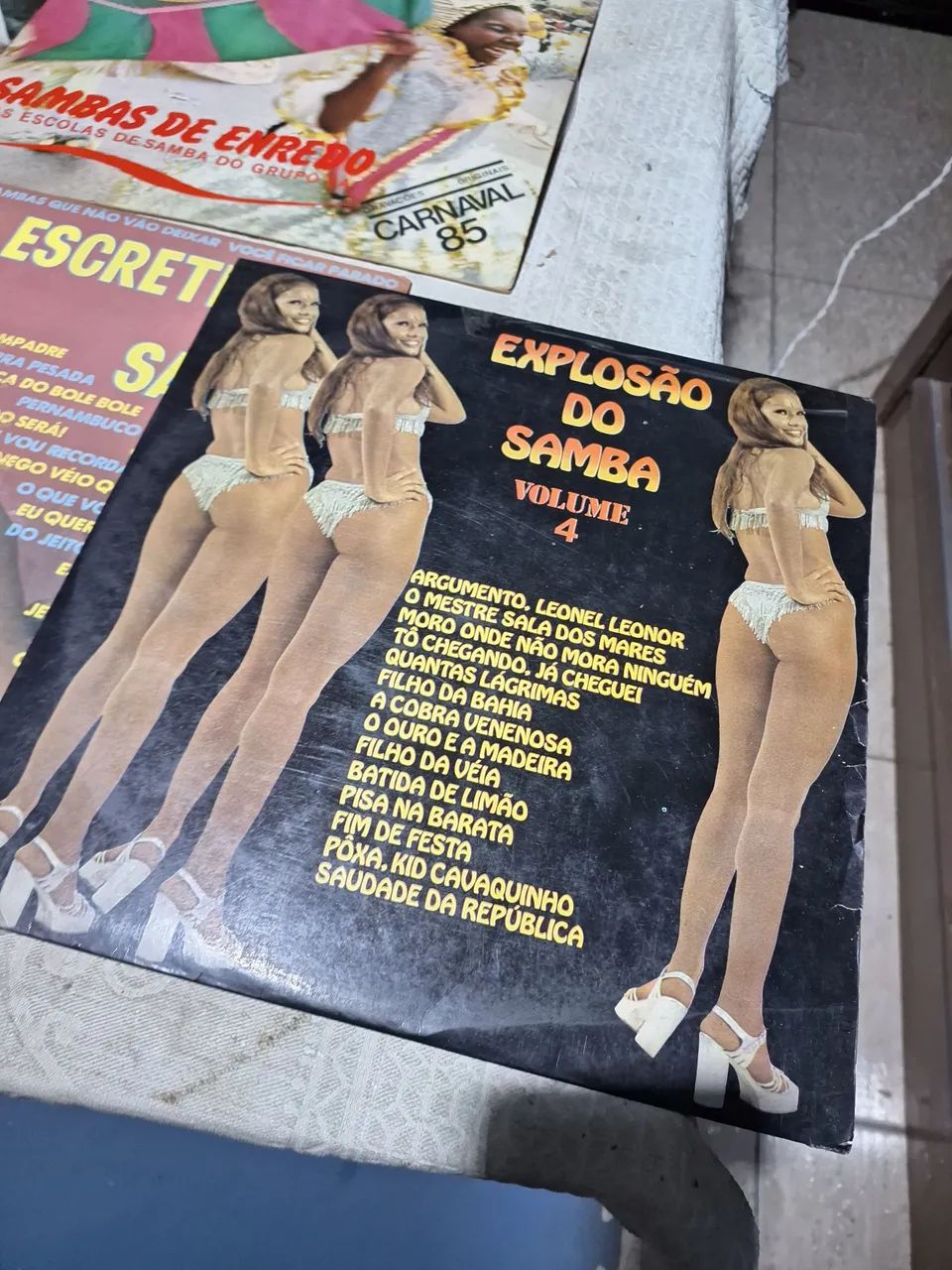 Disco de vinil .samba 