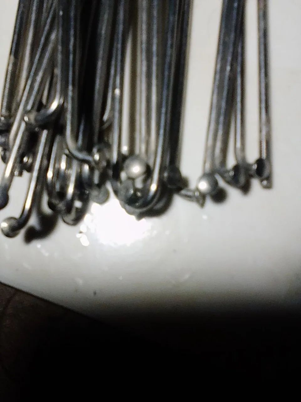Conjunto  de raios aro 26 novos e cromados  - Foto 3