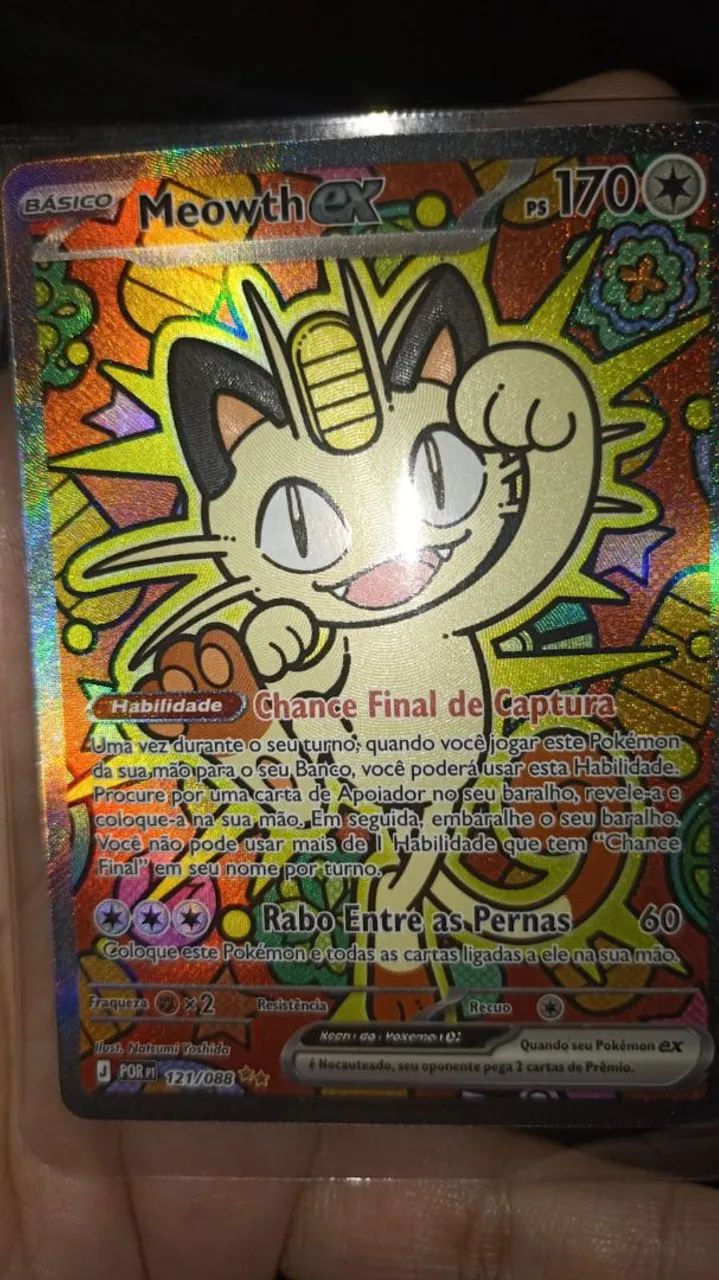 Meowth ex 121/088 - Foto 3