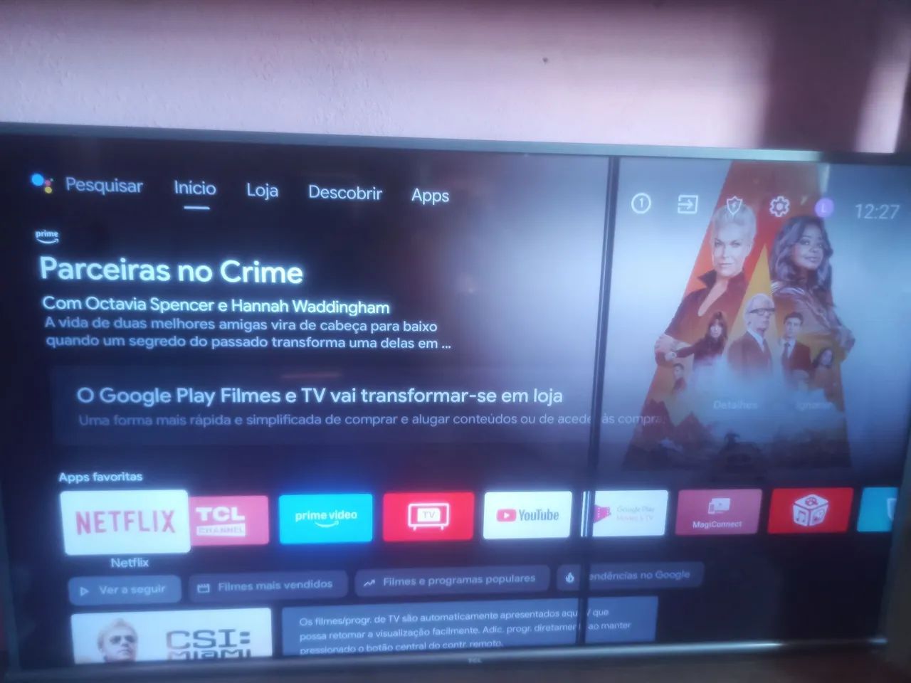 Tv TCL Android 50 polegadas  - Foto 2